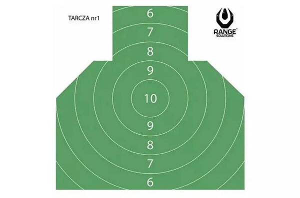 Tinta piept cercuri poligon set 50 bucati | Echipament tactic WARGEAR