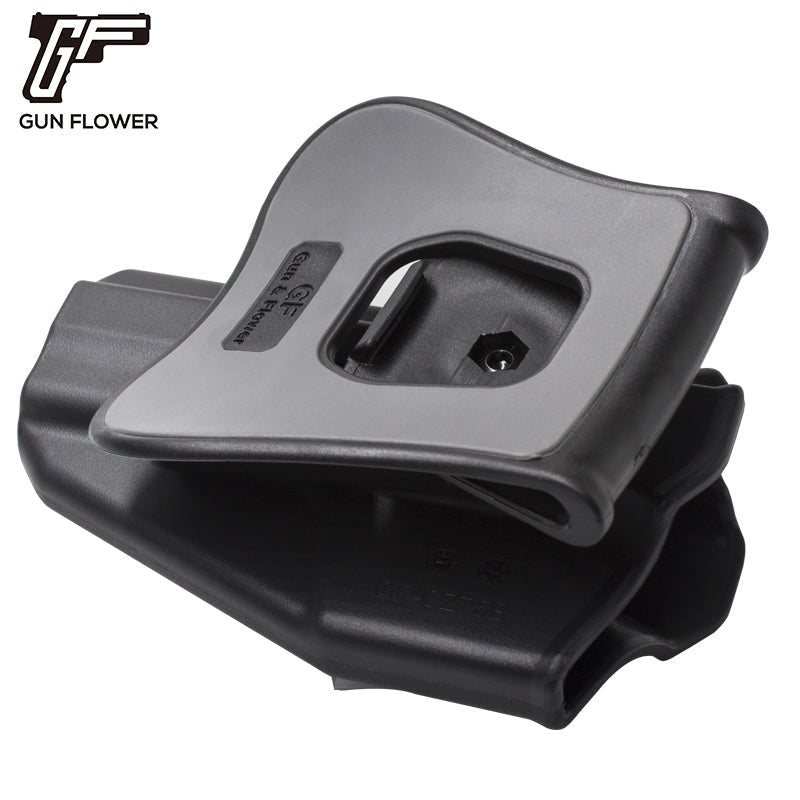 Toc CZ 75 B cu paddle rotativ Gun&Flower - Mana dreapta, Negru | WARGEAR RO