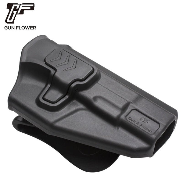 Toc CZ 75 B cu paddle rotativ Gun&Flower - Mana dreapta, Negru | WARGEAR RO