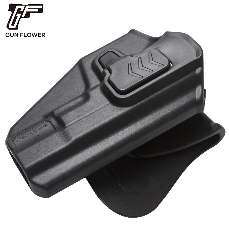 Toc CZ 75 B cu paddle rotativ Gun&Flower - Mana dreapta, Negru | WARGEAR RO