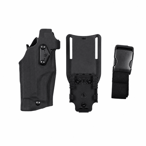 Toc GLOCK 17 Low Ride retentie activa cu Lanterna X300 – Dreptaci | WARGEAR RO