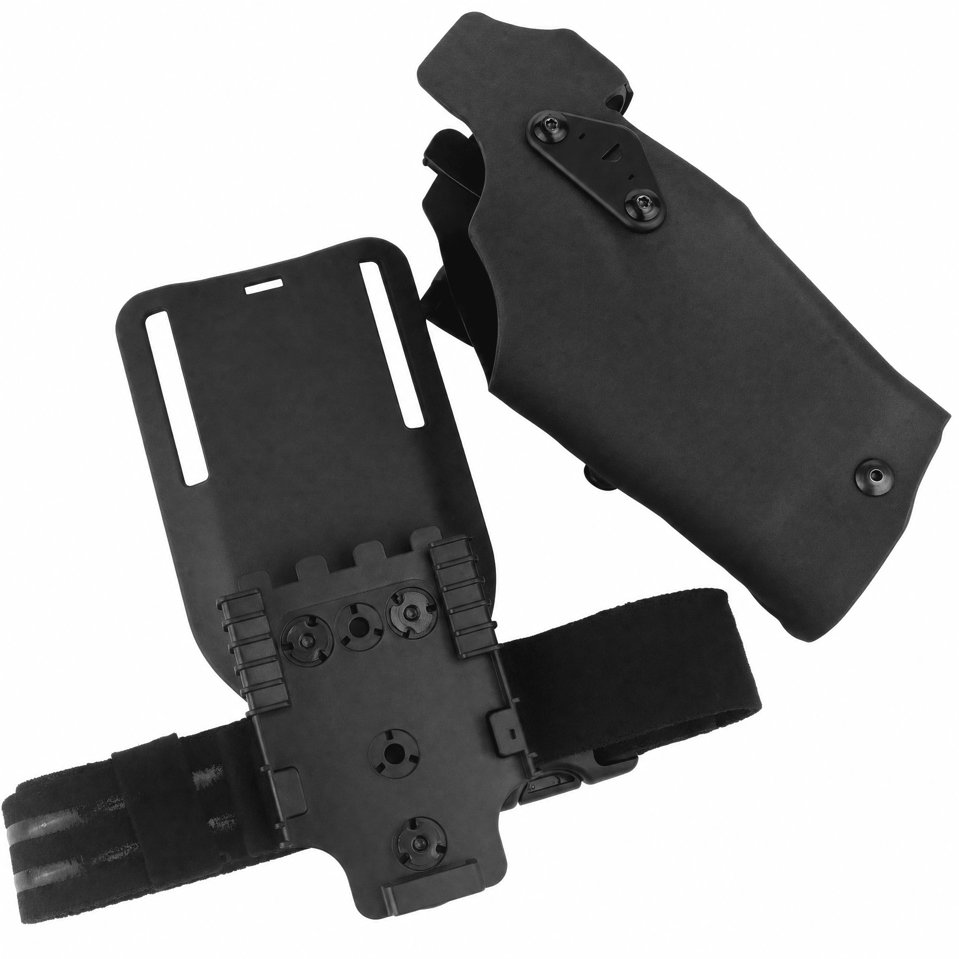 Toc GLOCK 17 Low Ride retentie activa cu Lanterna X300 – Dreptaci | WARGEAR RO
