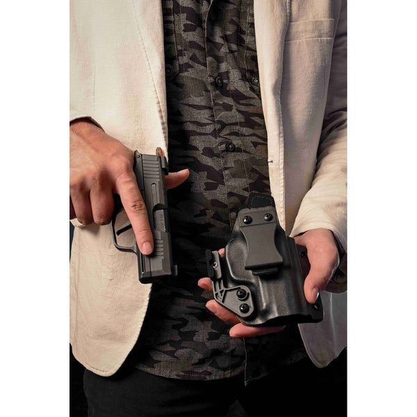 Toc hibrid IWB Falco A907, port disimulat - Grand Power T12, Negru | WARGEAR RO