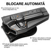 Toc OWB CZ P-07 / P-09 cu retentie pe garda Gun&Flower - Mana dreapta, Negru | WARGEAR RO