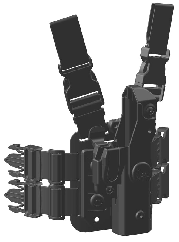 Toc Pistol CZ P - 07 Level 3 + Platforma Picior | DESIGN TECH | Echipament tactic WARGEAR