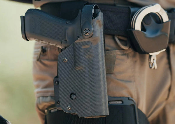 Toc pistol GLOCK 17 / 19 GHOST 5.2 Level 3 + prindere TL6 picior | Echipament tactic WARGEAR