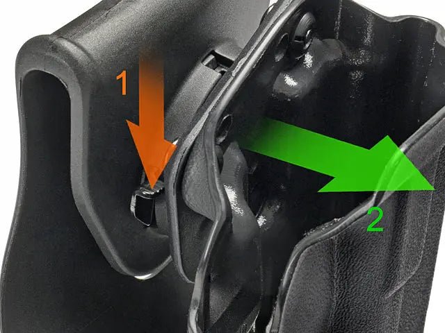 Toc pistol GLOCK 19 KYDEX Quick Release | Echipament tactic WARGEAR