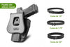 Toc universal UNI PRO Glock Sig CZ retentie nivel II Gun&Flower - Mana dreapta | WARGEAR RO