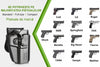Toc universal UNI PRO Glock Sig CZ retentie nivel II Gun&Flower - Mana dreapta | WARGEAR RO