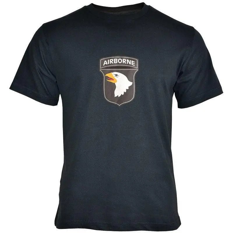 Tricou army AIRBORNE negru | Echipament tactic WARGEAR