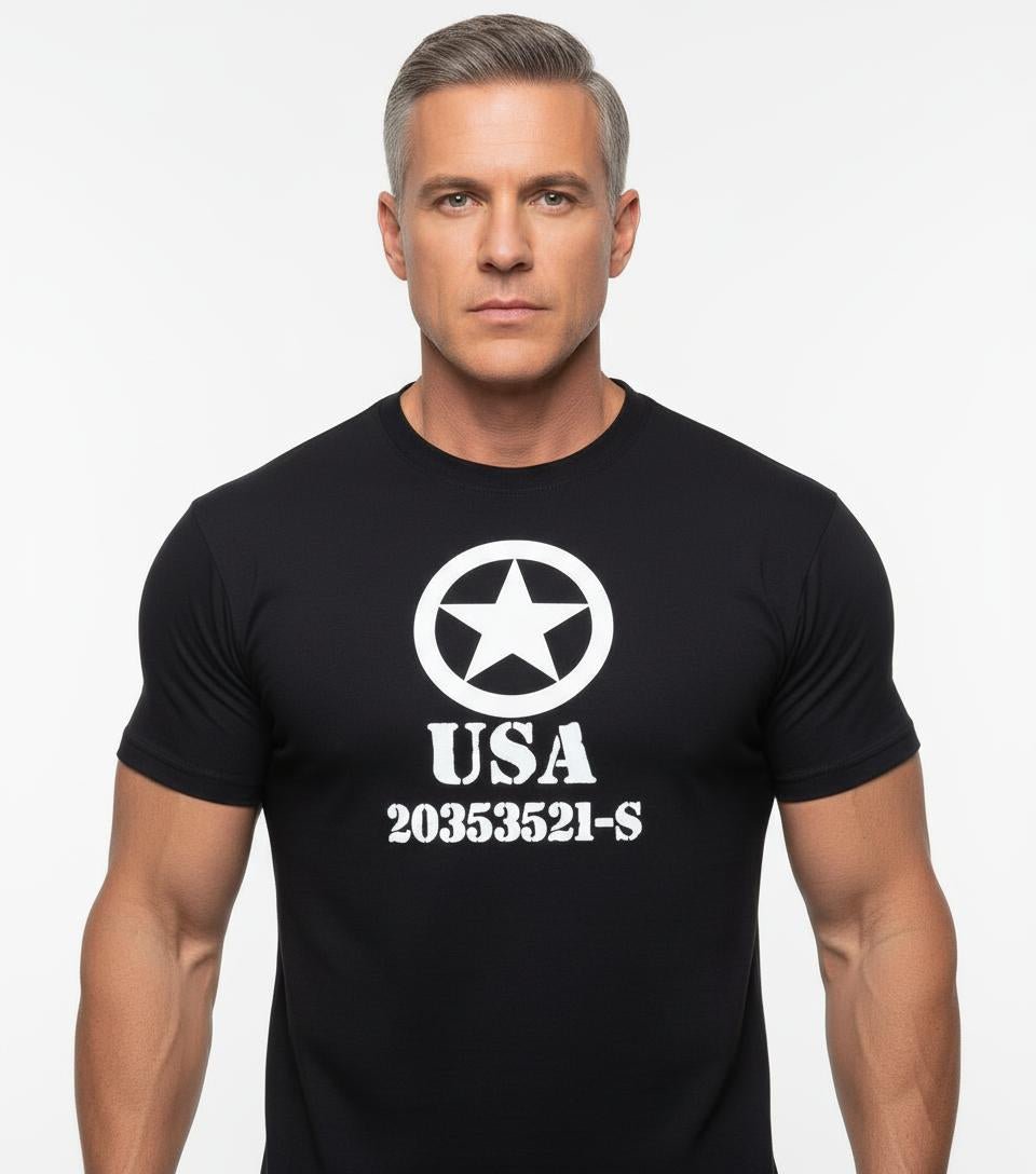 Tricou army Allied STAR USA Mil - Tec | Echipament tactic WARGEAR