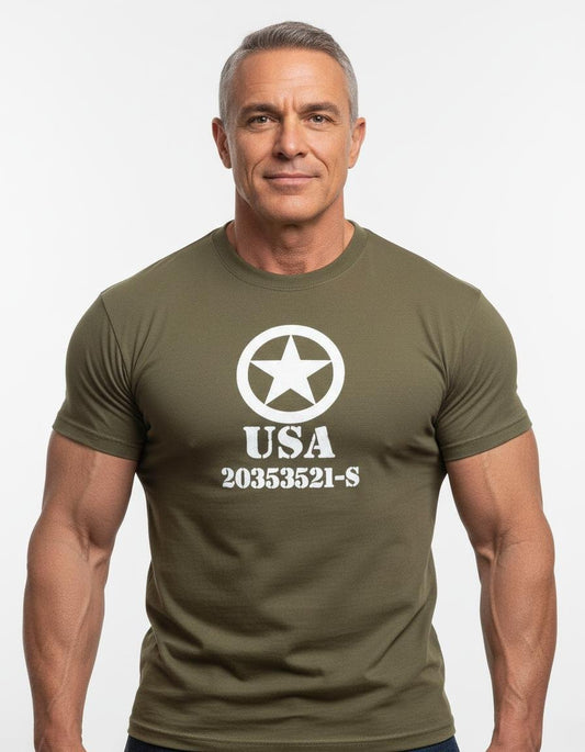 Tricou army Allied STAR USA Mil - Tec | Echipament tactic WARGEAR