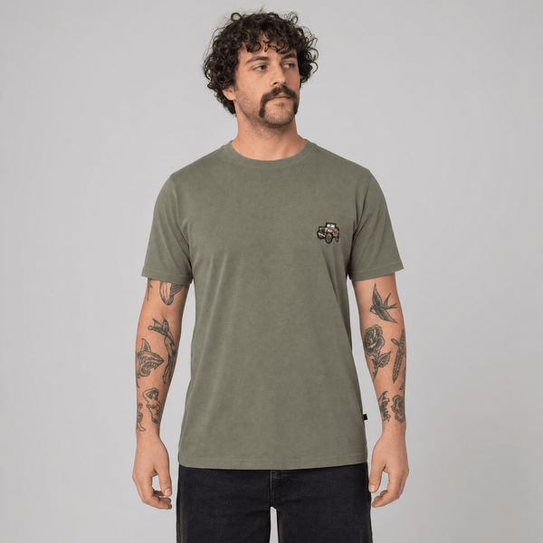 Tricou Army cu Jeep Willys MB Fostex – Olive | WARGEAR RO