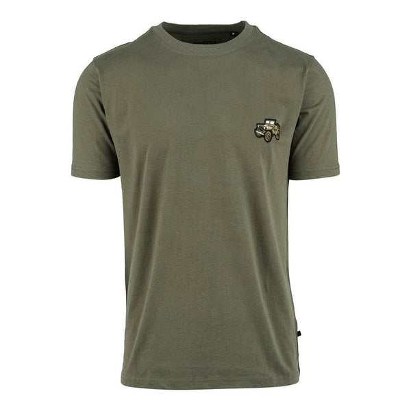 Tricou Army cu Jeep Willys MB Fostex – Olive | WARGEAR RO