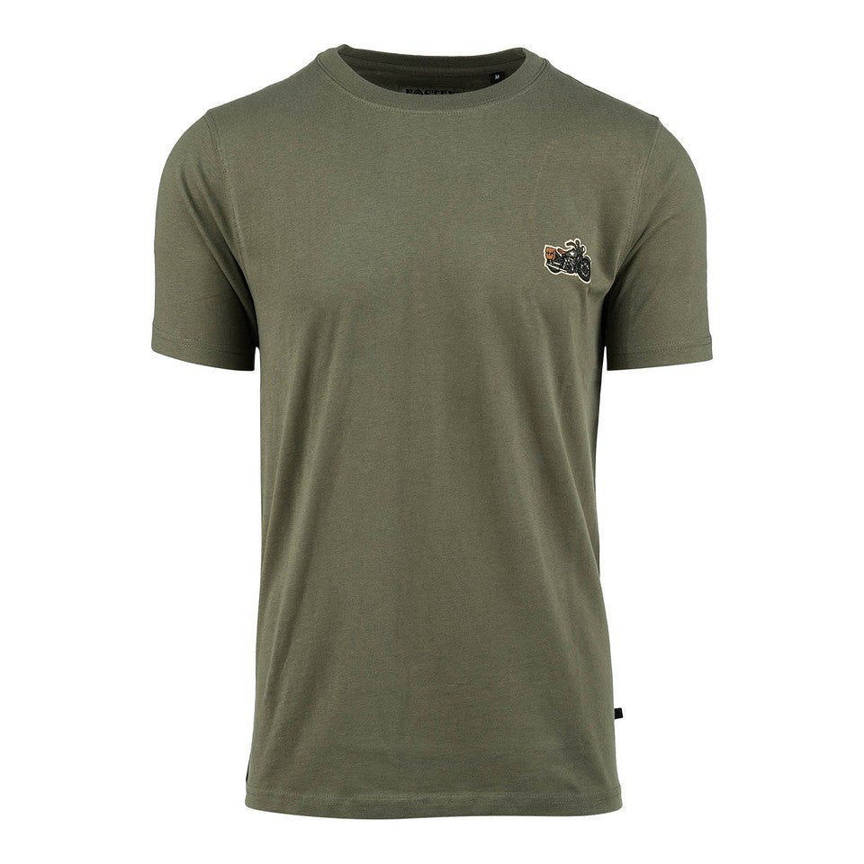 Tricou Army cu Motocicleta WLA Liberator Fostex – Olive | WARGEAR RO