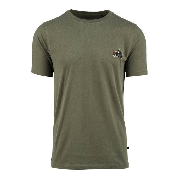 Tricou Army cu Motocicleta WLA Liberator Fostex – Olive | WARGEAR RO