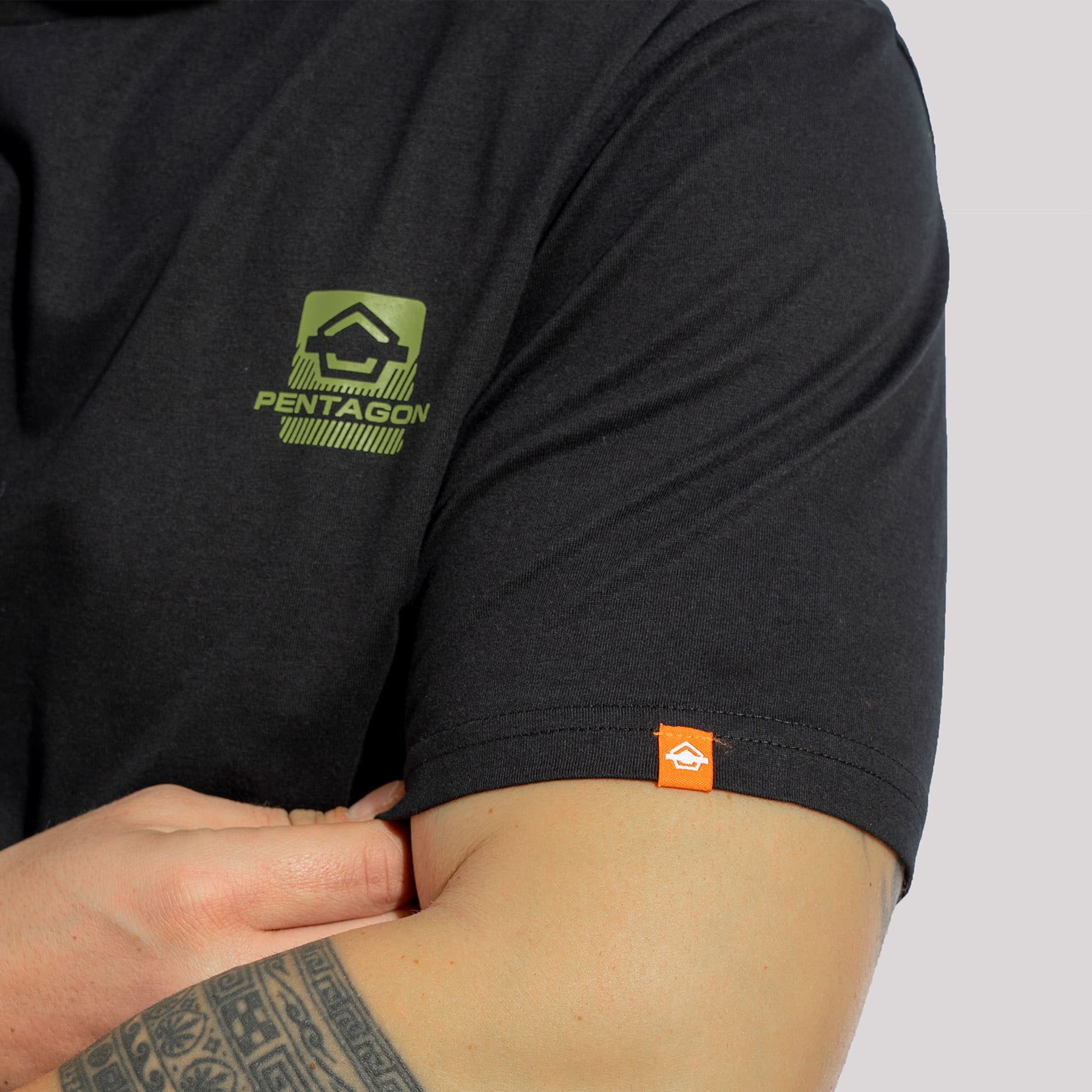 Tricou army EAGLE negru PENTAGON | Echipament tactic WARGEAR