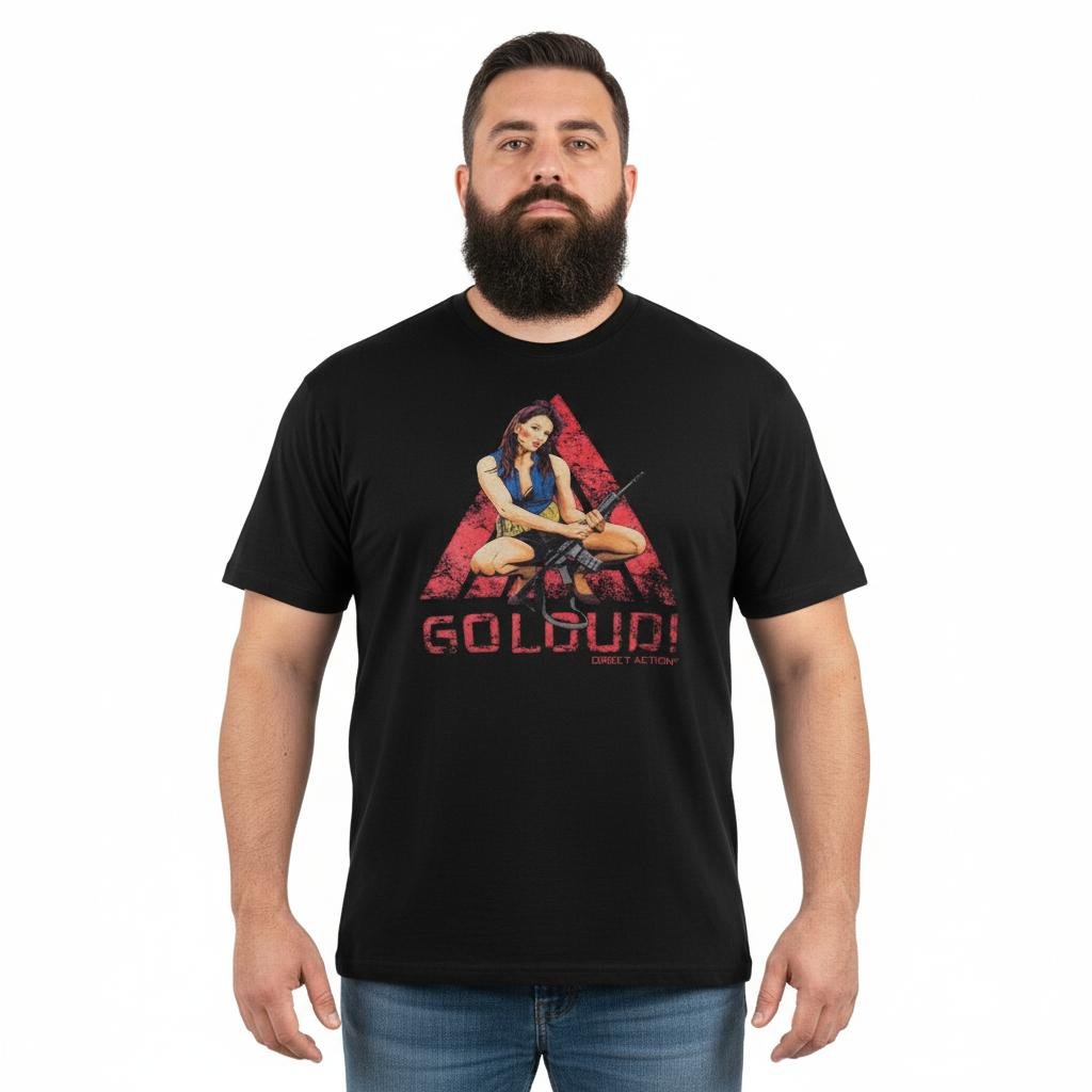 Tricou army Go Loud AR - 15 Tactical Direct Action® | Echipament tactic WARGEAR