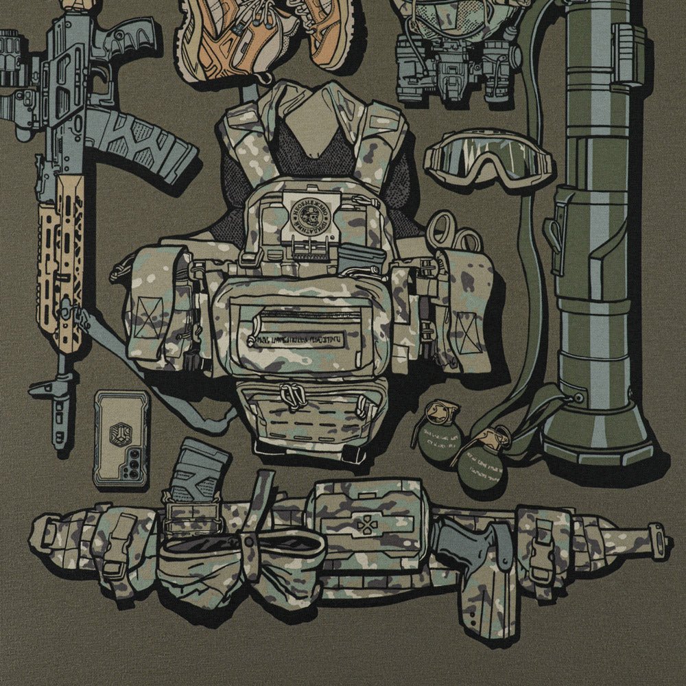 Tricou army M - Tac My EDC Ranger Green | Echipament tactic WARGEAR