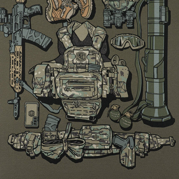 Tricou army M - Tac My EDC Ranger Green | Echipament tactic WARGEAR