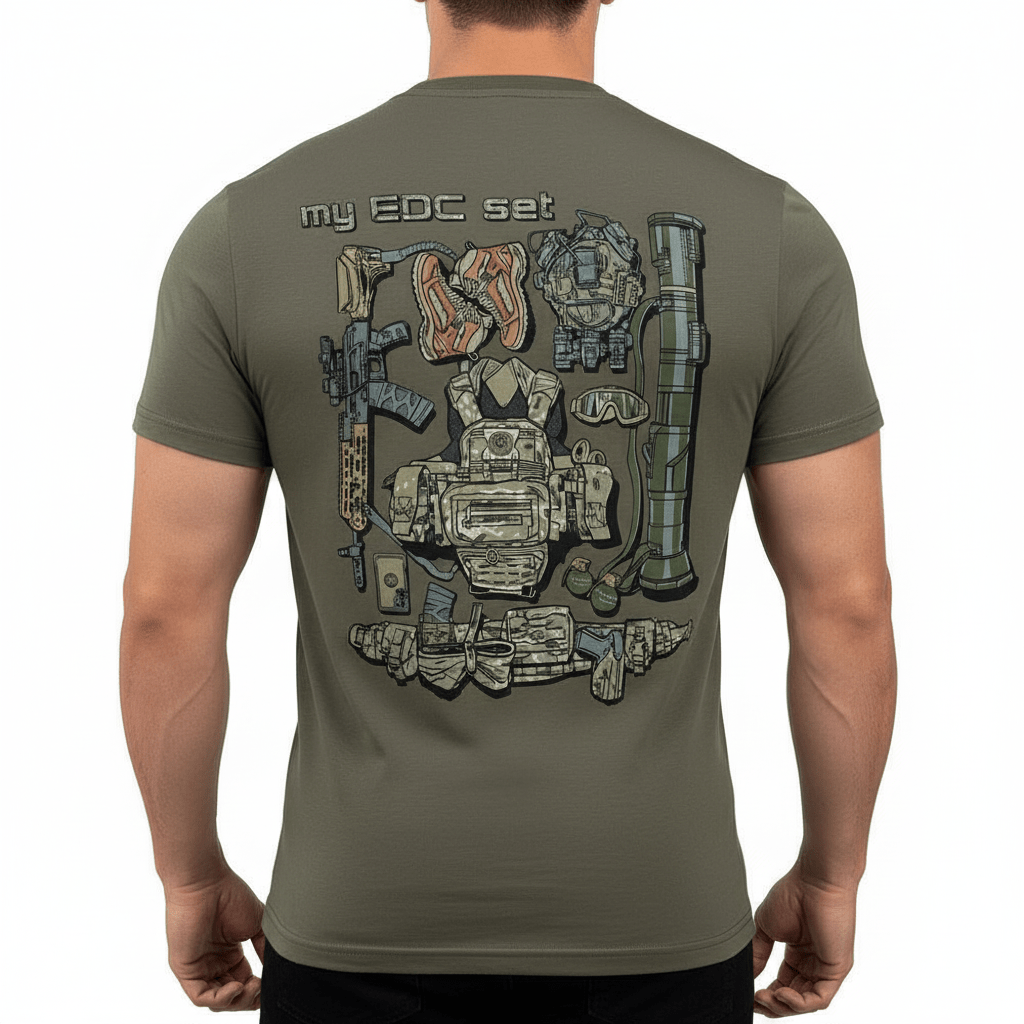 Tricou army M - Tac My EDC Ranger Green | Echipament tactic WARGEAR