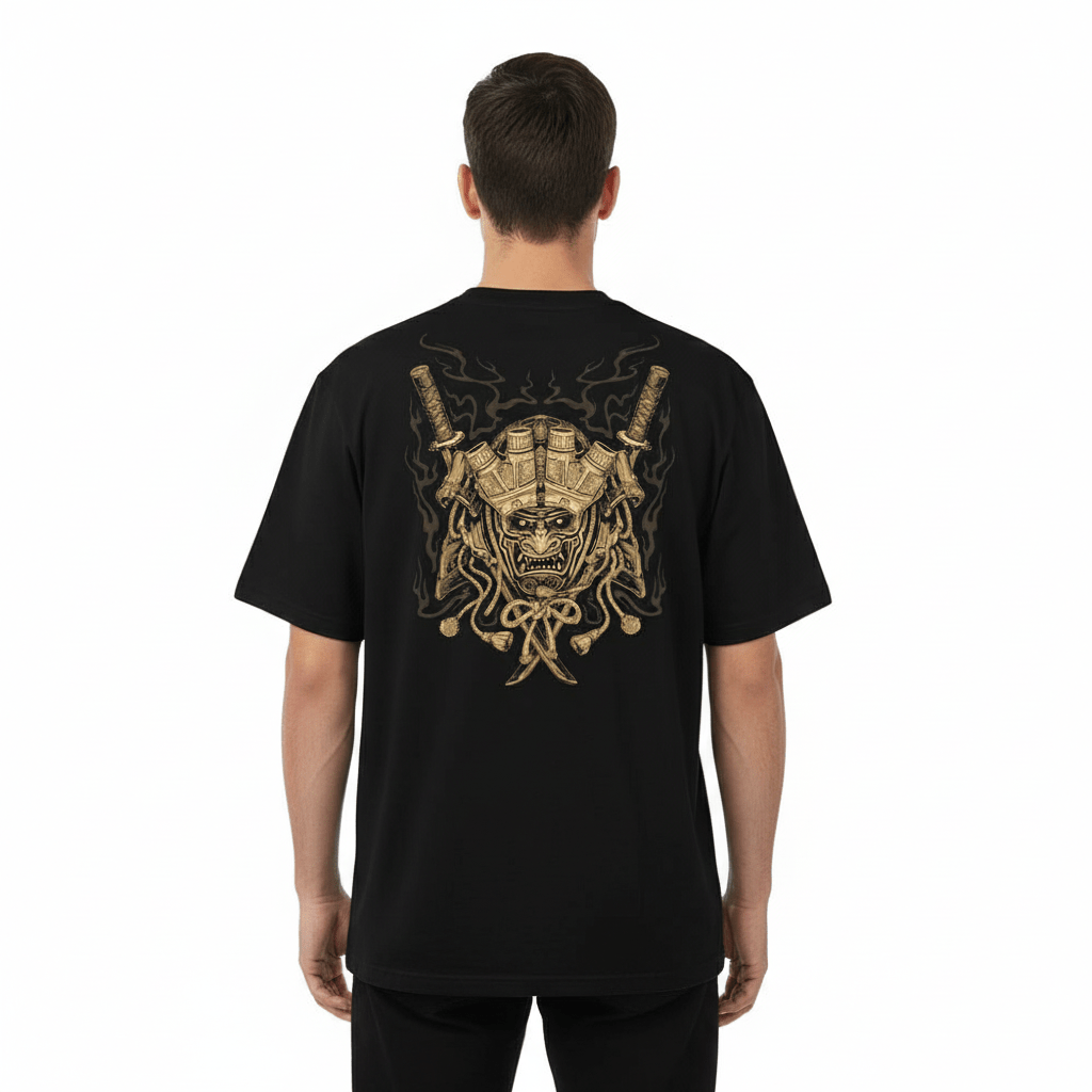 Tricou army Oversize M - TAC Gold Samurai | Echipament tactic WARGEAR