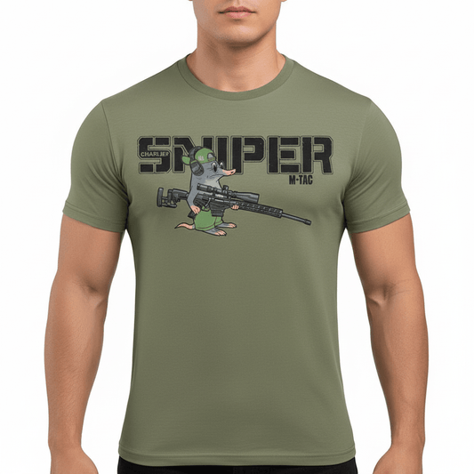 Tricou army SNIPER light olive M - TAC | Echipament tactic WARGEAR