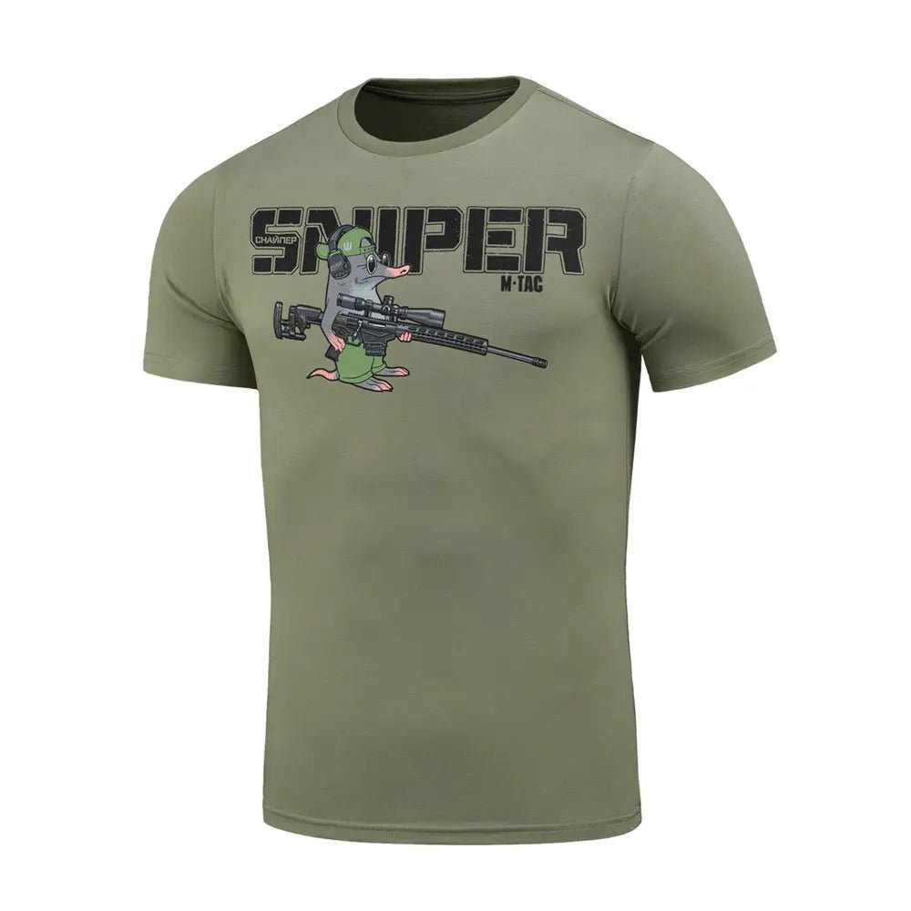 Tricou army SNIPER light olive M - TAC | Echipament tactic WARGEAR