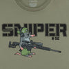 Tricou army SNIPER light olive M - TAC | Echipament tactic WARGEAR