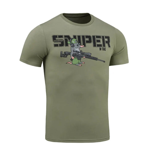 Tricou army SNIPER light olive M - TAC | Echipament tactic WARGEAR