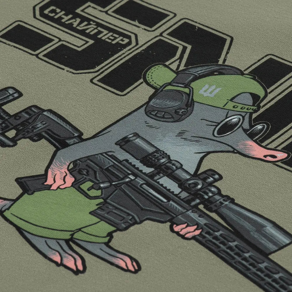 Tricou army SNIPER light olive M - TAC | Echipament tactic WARGEAR