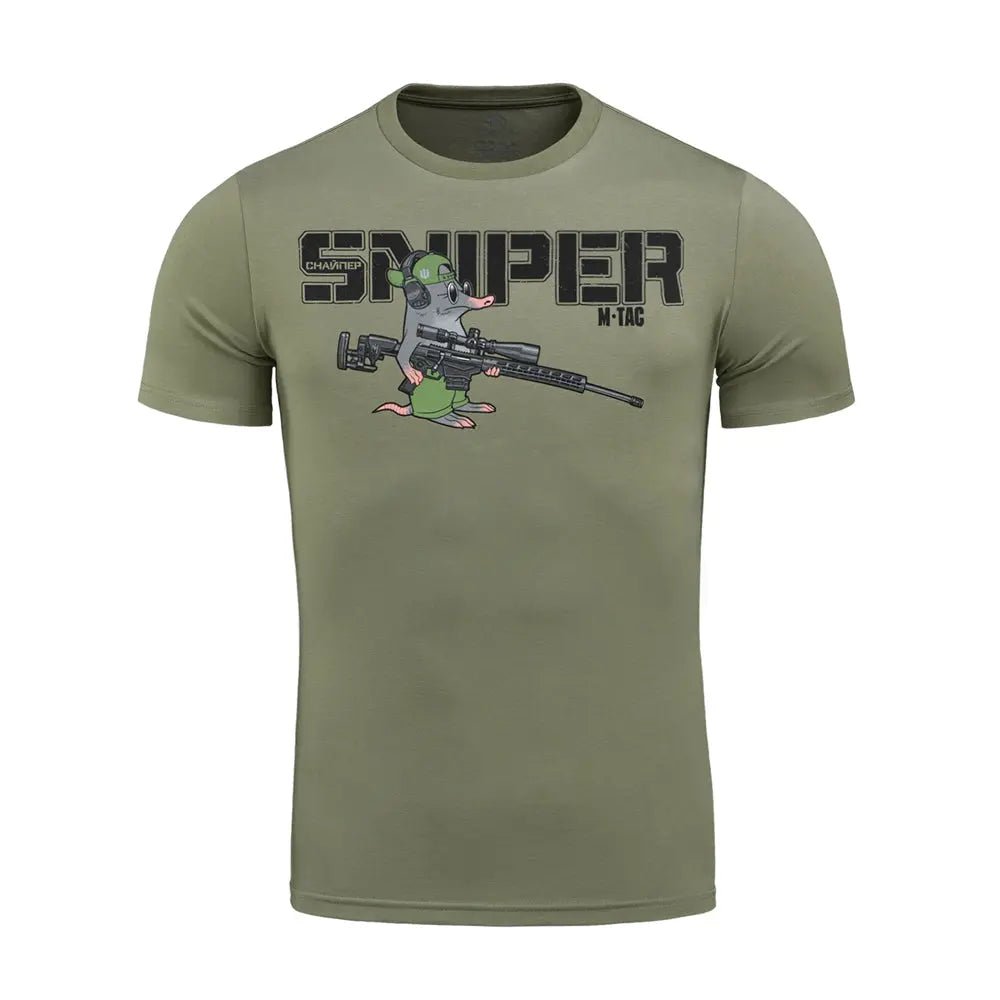 Tricou army SNIPER light olive M - TAC | Echipament tactic WARGEAR