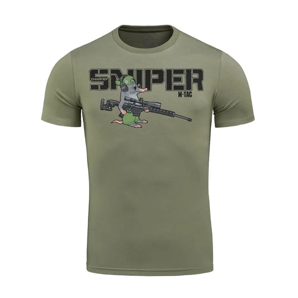 Tricou army SNIPER light olive M - TAC | Echipament tactic WARGEAR