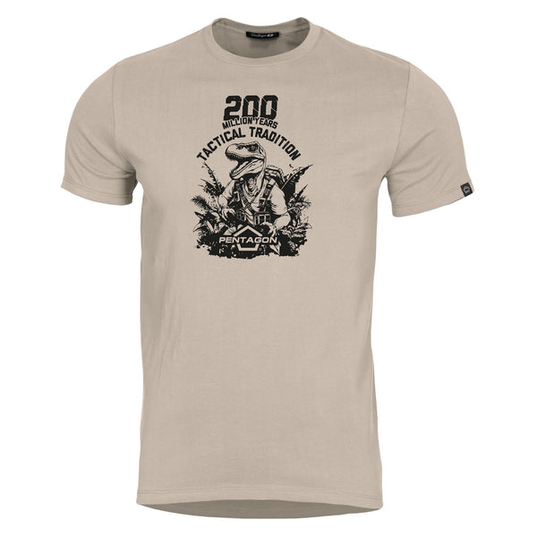 Tricou army T - REX khaki PENTAGON TACTICAL | Echipament tactic WARGEAR