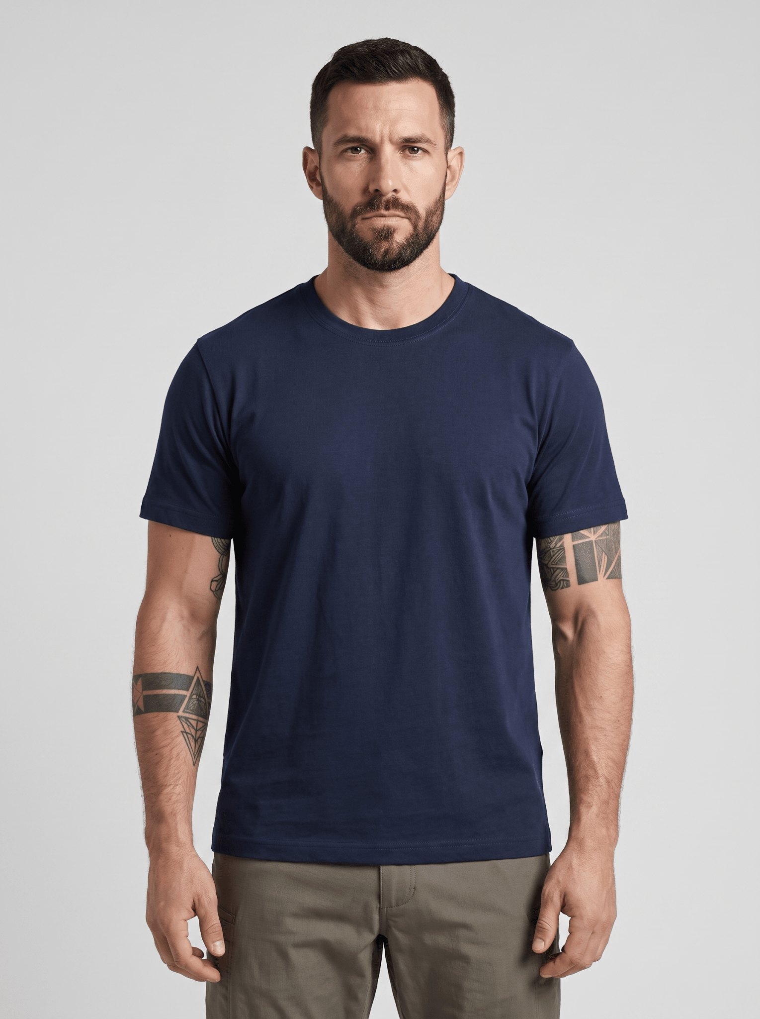 Tricou basic bumbac Brandit 160 g – Croiala Lejera | WARGEAR RO