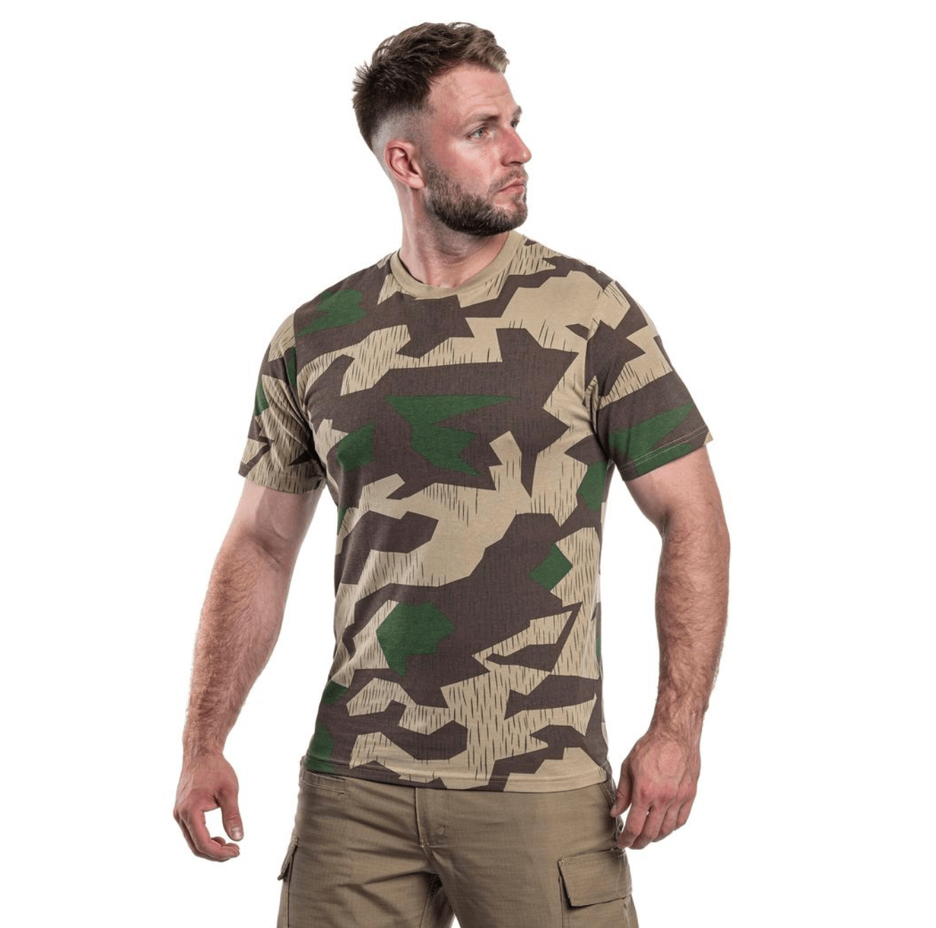 Tricou camuflaj Splinter MIL - TEC | Echipament tactic WARGEAR