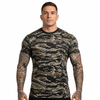 Tricou camuflaj Tiger Stripe MIL - TEC | Echipament tactic WARGEAR