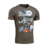 Tricou Comics Drone olive M - TAC | Echipament tactic WARGEAR