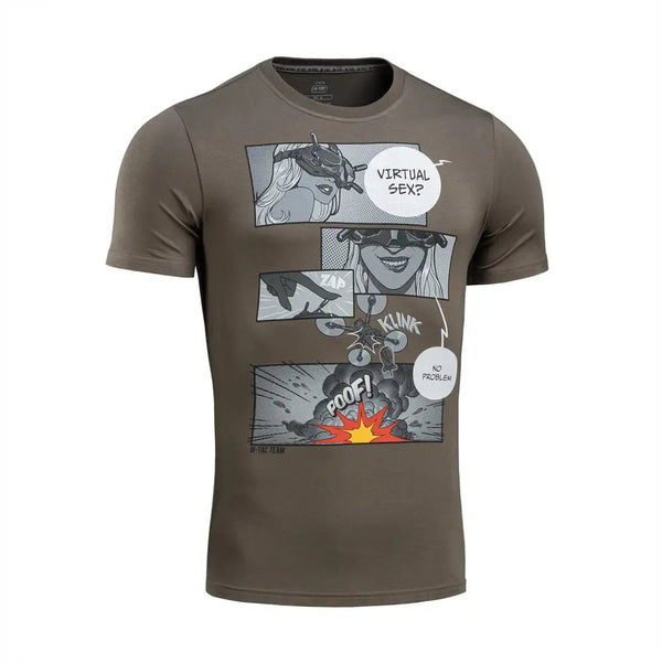 Tricou Comics Drone olive M - TAC | Echipament tactic WARGEAR