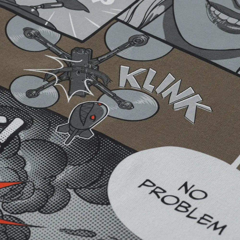 Tricou Comics Drone olive M - TAC | Echipament tactic WARGEAR