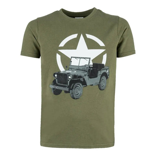 Tricou copii Militar Jeep | Echipament tactic WARGEAR