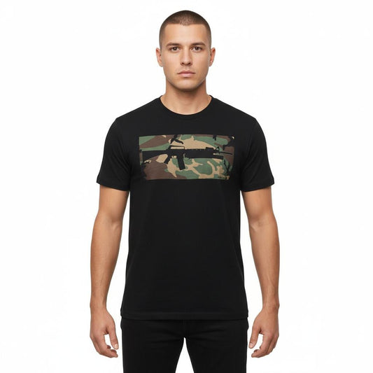 Tricou M16 US Woodland Helikon - Tex® | Echipament tactic WARGEAR