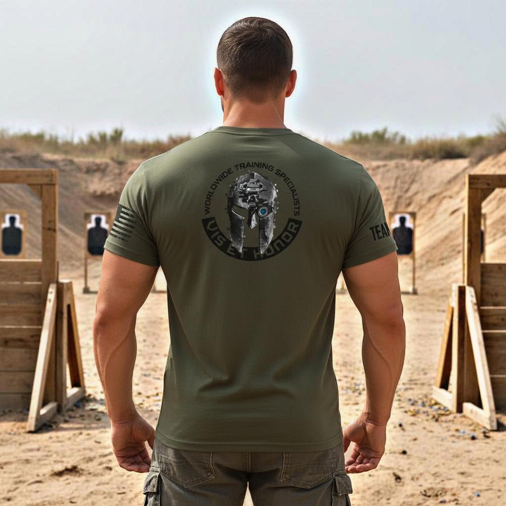 Tricou Pentagon Tactical Ageron TEAM ZERO „Vis Et Honor” | Echipament tactic WARGEAR