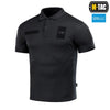 Tricou polo Elite Tactical Coolmax® M - TAC Negru | Echipament tactic WARGEAR