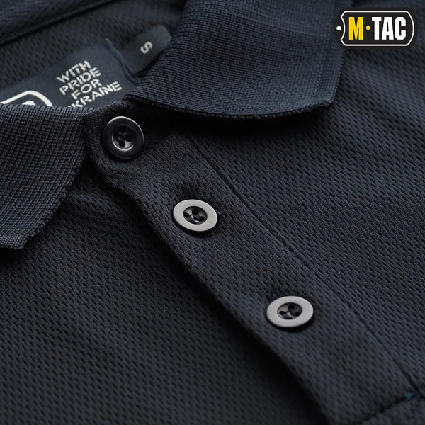 Tricou polo Elite Tactical Coolmax® navy blue M - TAC | Echipament tactic WARGEAR