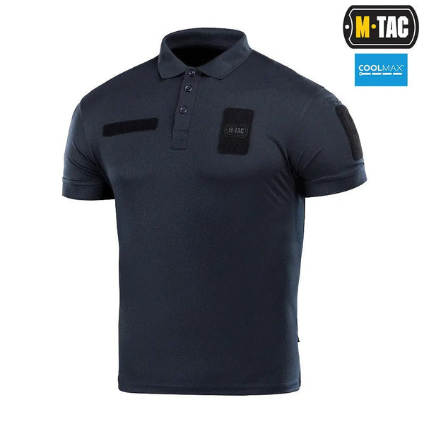 Tricou polo Elite Tactical Coolmax® navy blue M - TAC | Echipament tactic WARGEAR