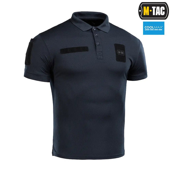 Tricou polo Elite Tactical Coolmax® navy blue M - TAC | Echipament tactic WARGEAR