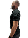 Tricou Polo Negru Surplus Militar Politia Britanica - S | Echipament tactic WARGEAR