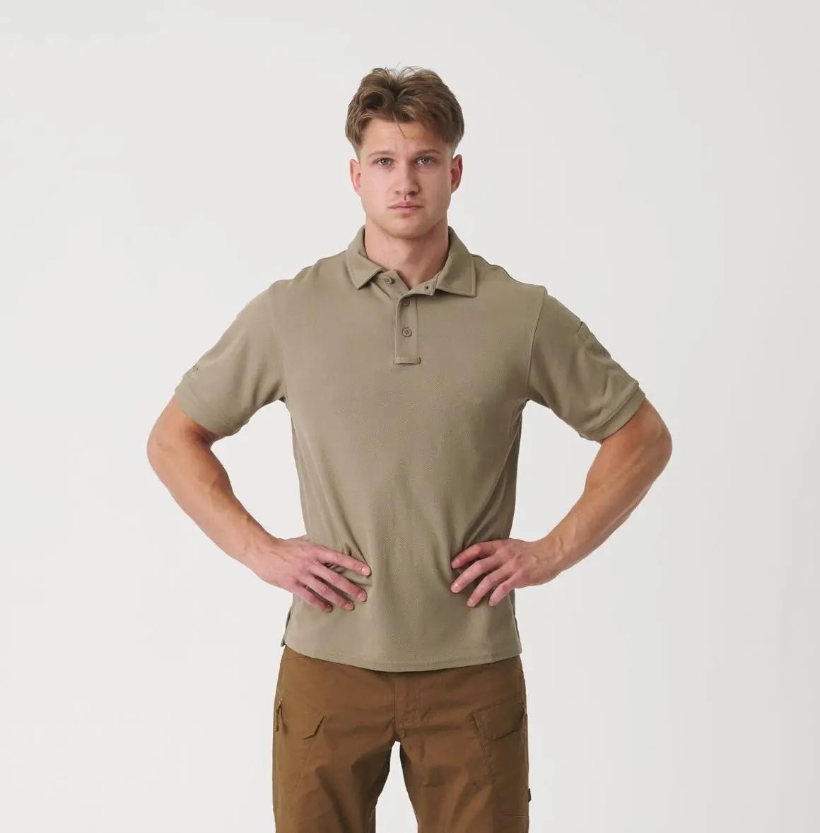 Tricou POLO UTL TOPCOOL® Helikon - Tex® khaki | Echipament tactic WARGEAR