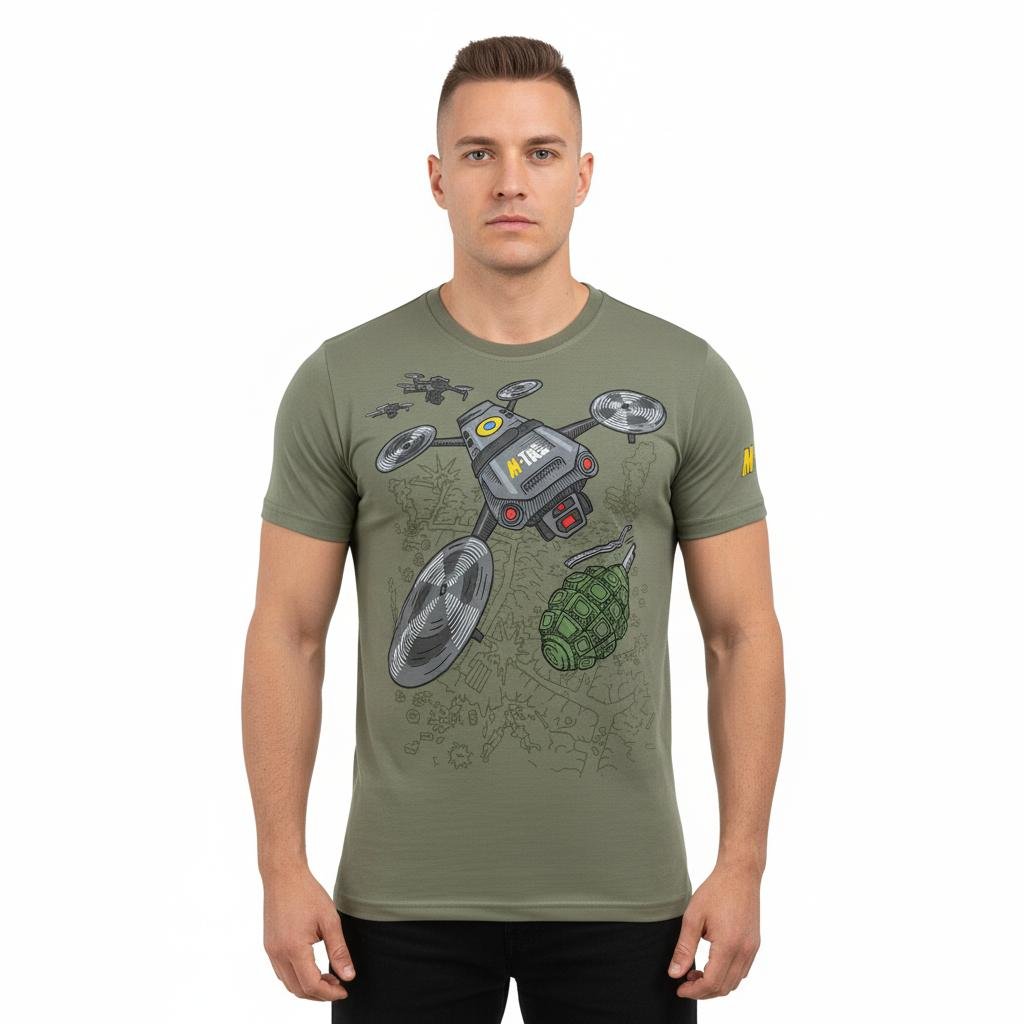 Tricou tactic drona militara M - TAC | Echipament tactic WARGEAR